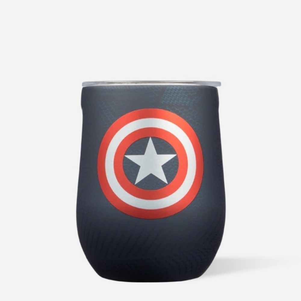 NWT Corkcicle Marvel Captain America Tumbler